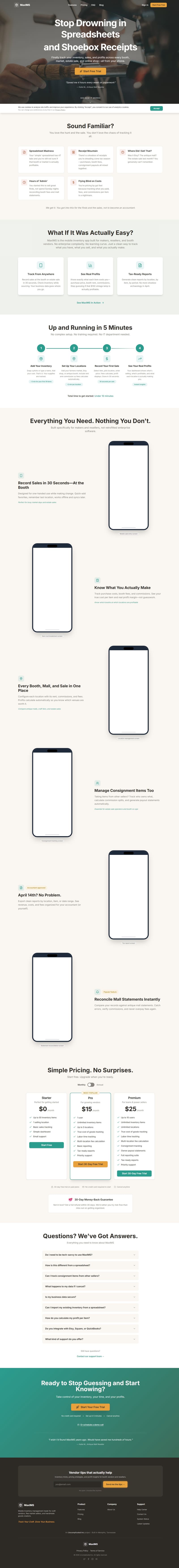 MaxIMS screenshot